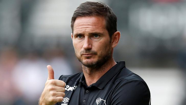 Derby Manager Frank Lampard
